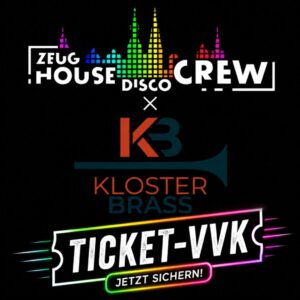 Brass-Abend mit "Zeug House Disco Crew" und "Klosterbrass"